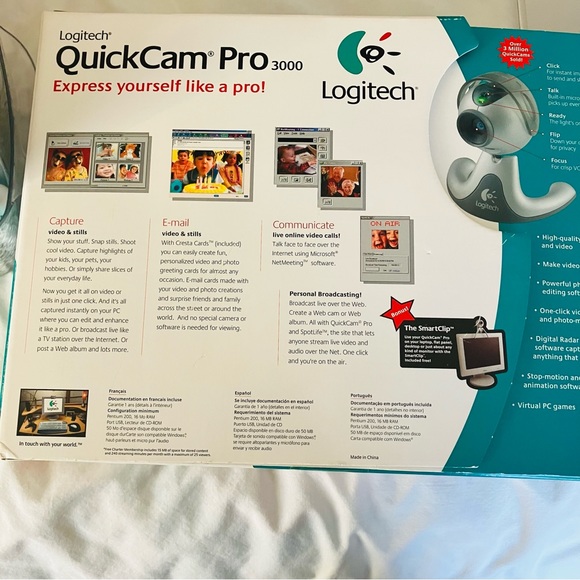 Logitech Quick Cam Pro 3000 - Picture 2 of 4